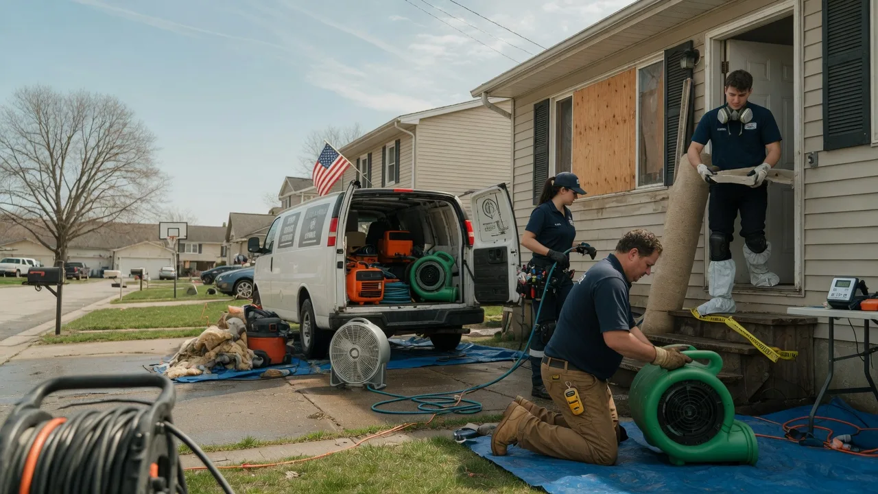 Water Damage Restoration in Olin, IA near me